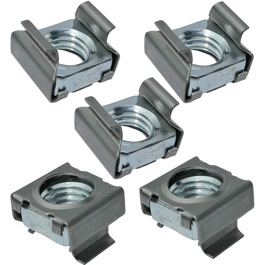 Joorrt - 5X Cage Nut - M10 L16mm - H12mm - for Sheet Metal 1.8-3.2mm - C19216