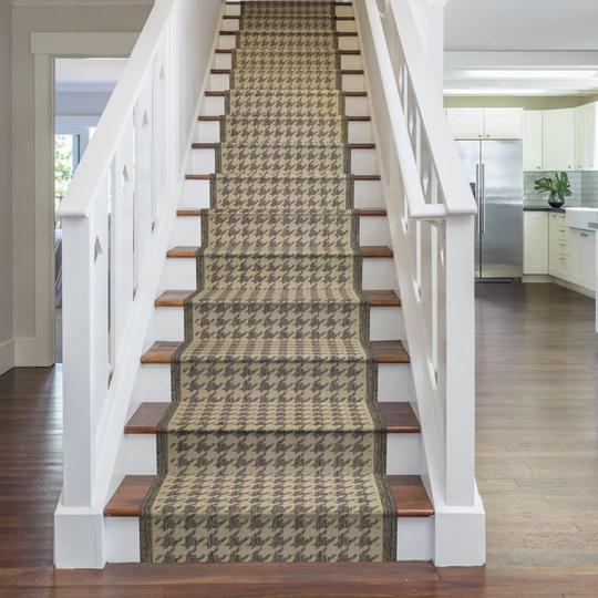 Toulouse Stair Looped Beige Rug