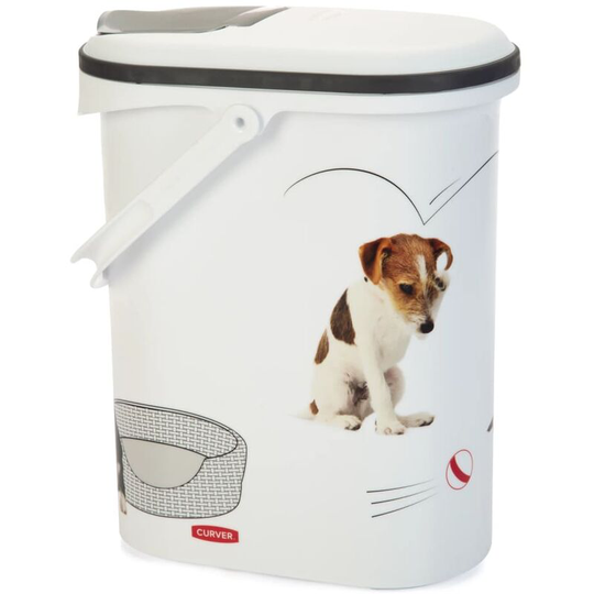 Pet Food Container Dog 10L Curver White