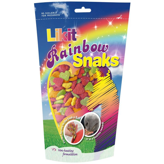 Likit Rainbow Snaks Horse Treat (100g) (Multicoloured) - Multicoloured