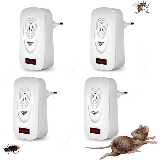 Ultrasonic Repellent, Mosquito Repellent, Electric Fly Repellent Indoor Mouse Repellent, Mosquito