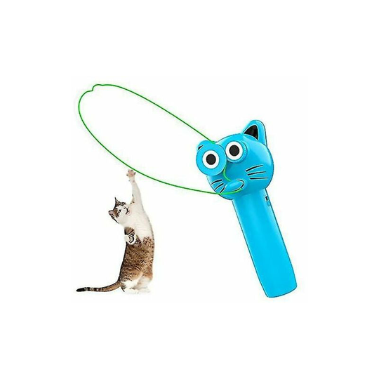 Cat rope thrower creative toy portable rope thrower string toy rope thrower propeller toy gift