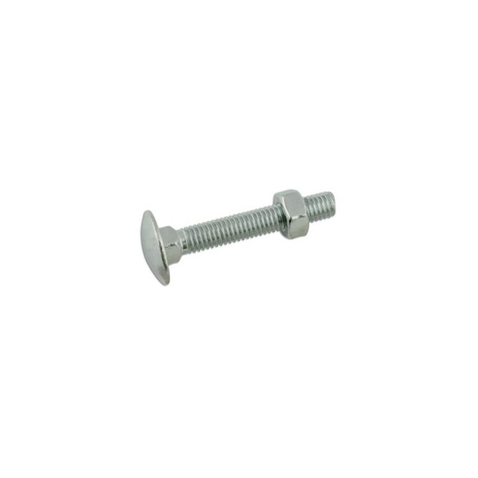 Coach Bolts & Nuts - 6mm x 40mm - Pack Of 100 Pairs - 33140 - Connect