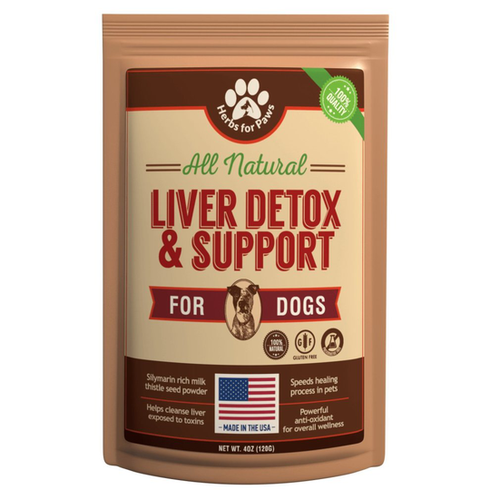 Milk Thistle for dogs and cats, Liver Support for dogs, supplement without capsules, pills| Made in USA.