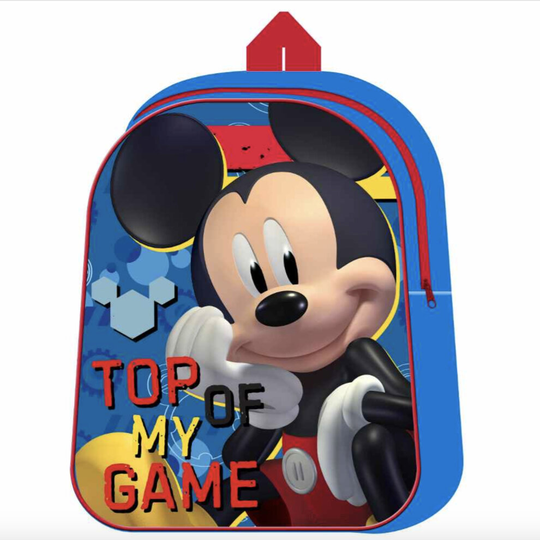 Mickey Mouse Childrens Character Backpack School Bag Licensed