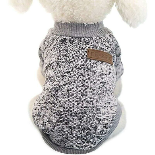 Sweater for cat and dog (grey m)