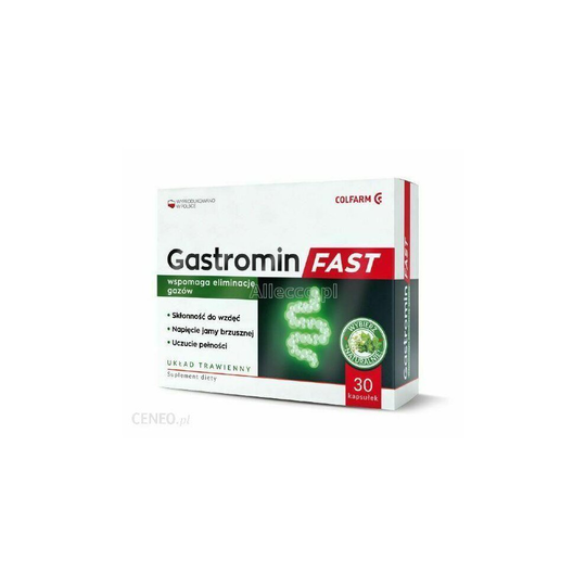 Gastromin Fast 30 Caps digestive problems Heartburn