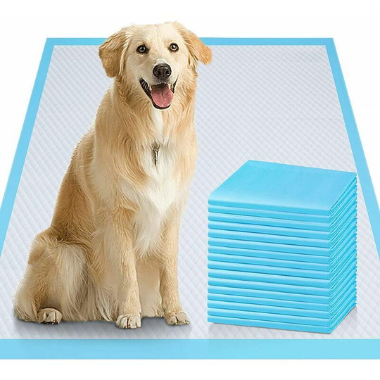 Dog Changing Pad Deodorant Pet Diapers Ultra Absorbent Breathable Pads for Dogs Quick Training Pads Diapers 13" x 18" (100pcs)