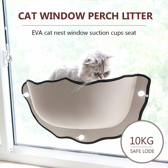 Cat Window Perch Hammock eva Cat Nest Window Suction Cups Seat Cat Shelves Sunbath Hammock Bed for Cats Kittens