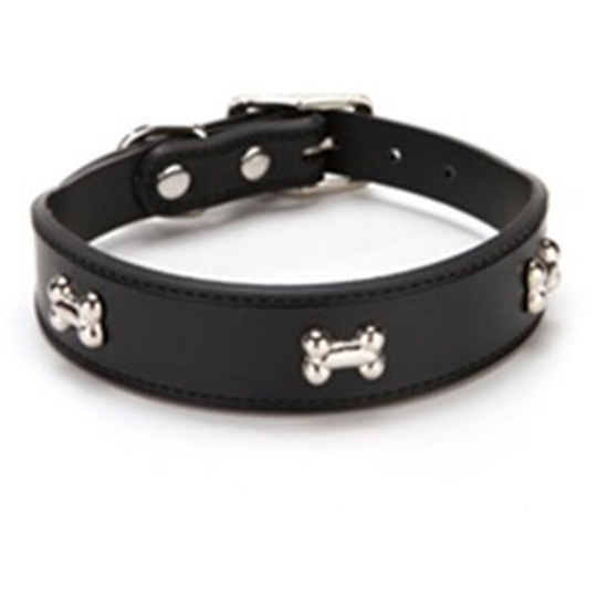 Dog Collar with Stand Premium Leather Dog Collar - Provides Protection for Adventurous Dogs