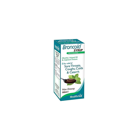 HealthAid Broncold Syrup - Menthol, Capsicum & Aniseed - 200ml