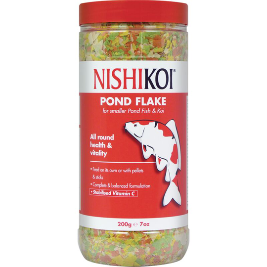200g Flake Fish Food - Nishikoi