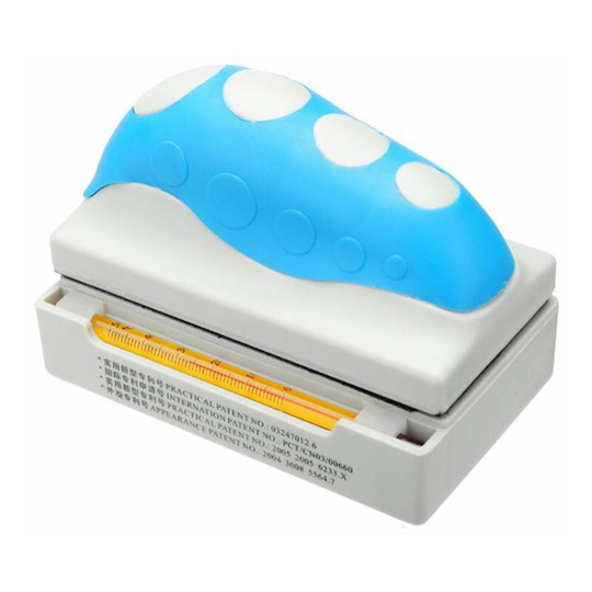 Pisces - Aquarium Magnetic Algae Cleaning Brush with Thermometer