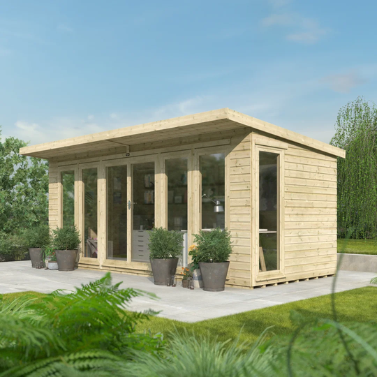 8 x 17.5 Ft. Shiplap Summer House