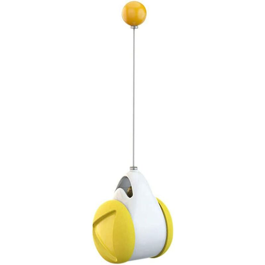 Cat Interactive Balanced Hunter Swing Toys, 360 Degree Self-Rotating Ball Pet Toy with Catnip, Stimulates Cat's Instinct Toys