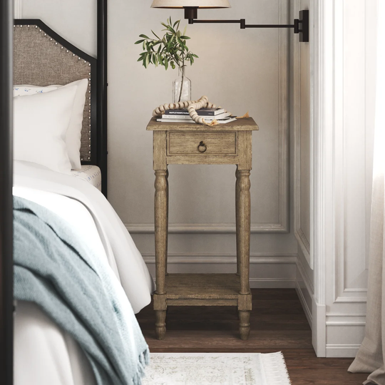 Yoann Side Table with Storage