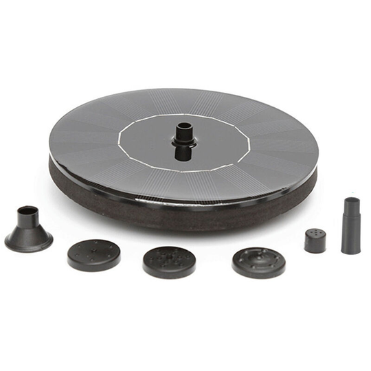 Solar Fountain Pump Floating Fountain Bird Bath Water Pump for Garden Patio Pond and Pool Aquarium Pond Decoration