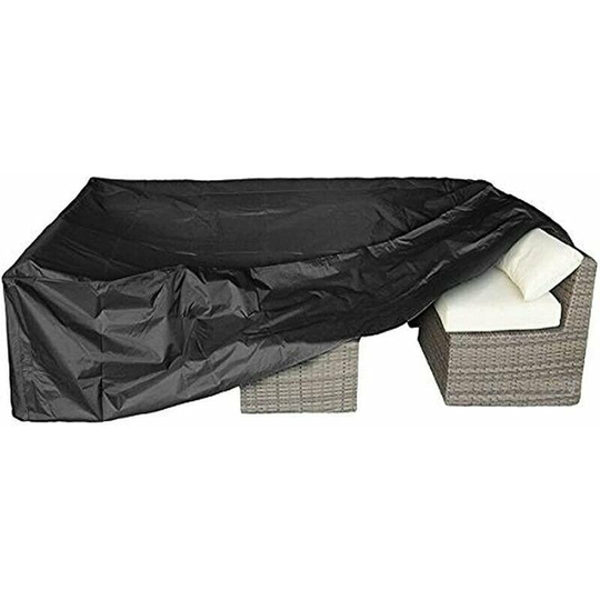 Bearsu - Garden furniture covers, outdoor modular sofa covers, outdoor table and chair covers, with drawstring for perfect grip, 213 * 132 * 74cm