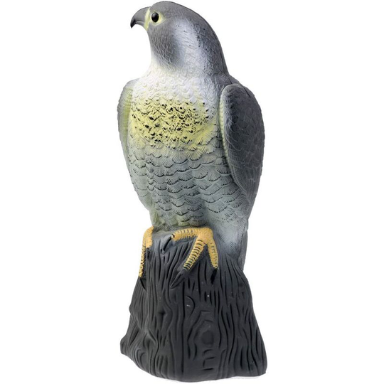 Echoo - Realistic Eagle Hunting Decoy Scarecrow Figurine Decor Garden Protection Against Rodent Birds Pigeon