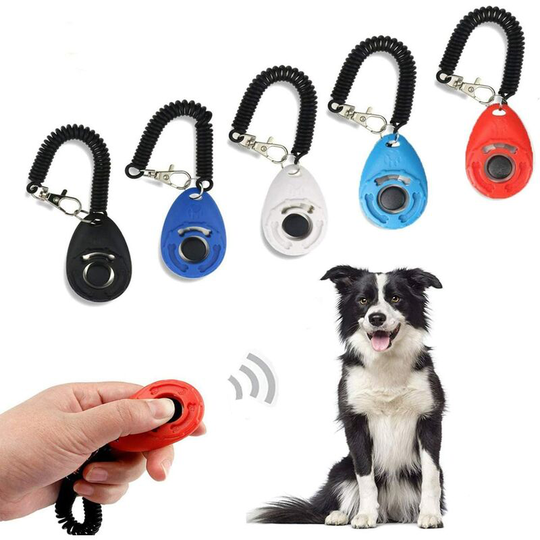 Echoo - 4 pcs Dogs Clicker Training, Dog Dog Clicker, for Professional Pet Training, for Dogs, Cats, Birds
