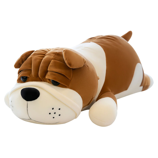 45CM Shapi dog doll plush toy cute sleeping pillow clip leg cloth doll large size bed doll gift,