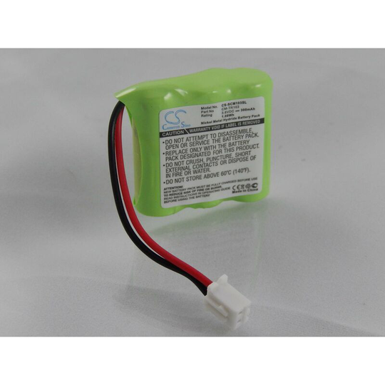 Vhbw - Replacement Battery compatible with Tri-Tronics Upland Special xl, Upland Special xls Dog Collar Trainer (300mAh, 3.6V, NiMH)