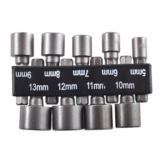 Metric nut Driver Combo Set 9 Electric Drill nut Drivers 6 Angle nut Driver Drill Adapter