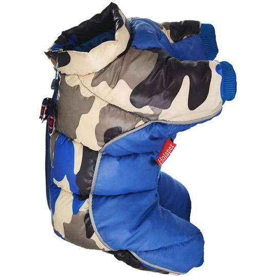Pet Dog Clothes Winter Warm Jacket Thicker Puppy Coat Small Dogs Pets Clothing, Blue xl size