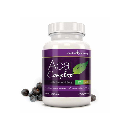 Acai Berry Complex 455mg - 60 Capsules (1 Month Supply) - Acai Berry - Evolution Slimming