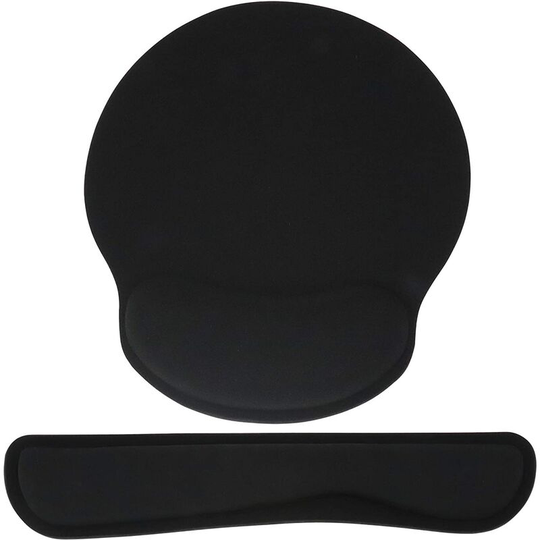 Perle Rare - Ergonomic Mouse Pad and Keyboard Wrist Rest, Memory Foam Wrist Support, Non-Slip Base, Waterproof for Computer, Laptop