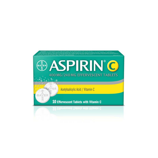 Aspirin C Effervescent Tablets 10's