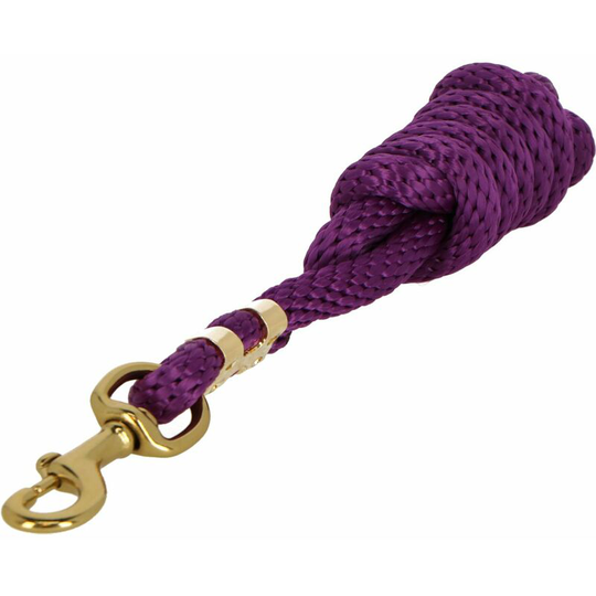 Topaz Horse Lead Rope (1.8m) (Purple) - Purple - Shires