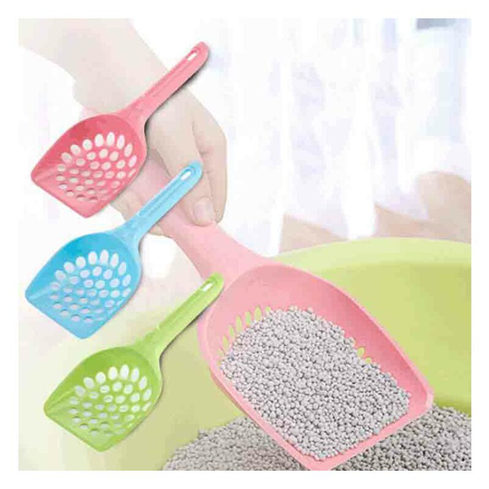 Cat litter box shovel | Mini pallet litter box, 3 pieces in different colors