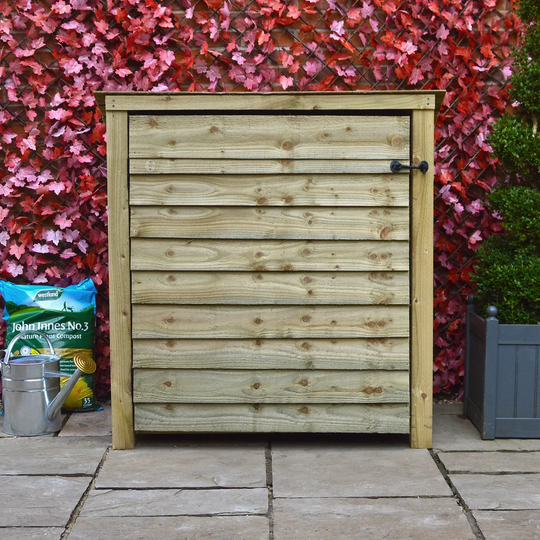 4 Ft. x 3 Ft. Wood Log Store