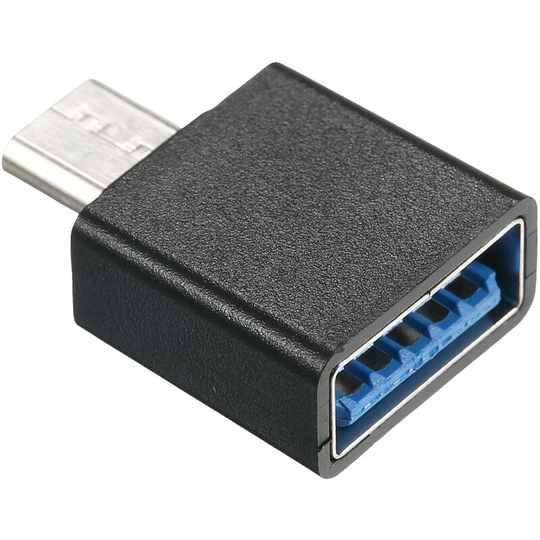 OTG Adapter Micro USB to USB2.0 Adapter Portable Micro USB Adapter Mini Size Plug and Play Wide Compatibility Black,Black,Micro USB - Black,Micro USB