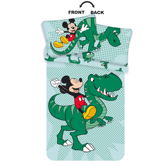 Disney Dinosaur Toddler Bedding Featuring Mickey Mouse