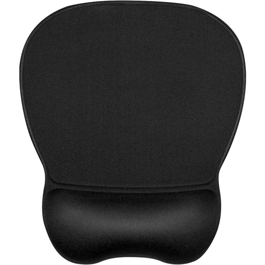 Soekavia - Mouse Mat Ergonomic Mouse Pad with Wrist Support Gel Black