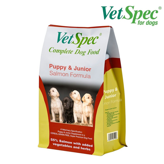 Vetspec Complete Puppy & Junior Salmon Formula 12kg