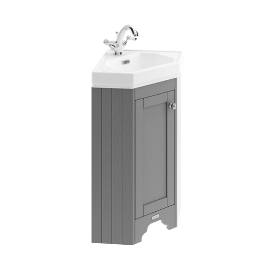 595mm Corner Vanity Unit