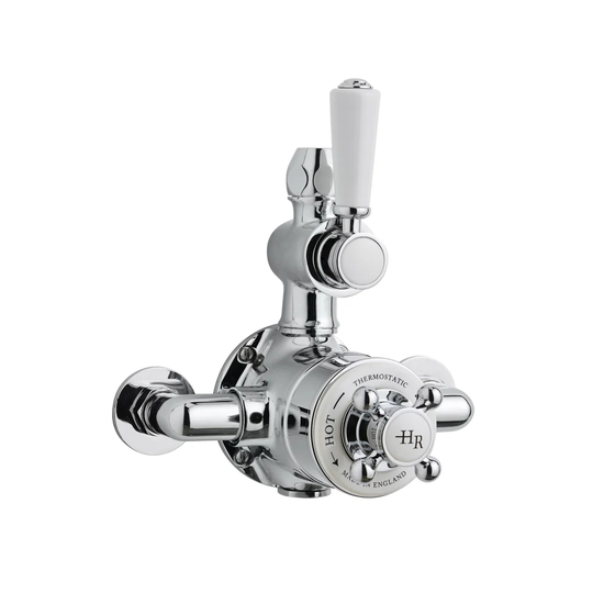 Topaz Double Exposed Thermostatic Shower Valve