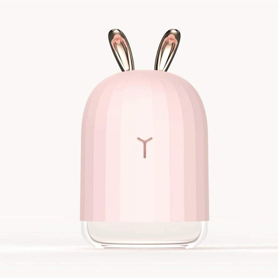 Usb Cool Mist Rabbit Humidifier with Timing And Automatic Shutdown Mini Rabbit Water Sprayer for Desktop Office Car