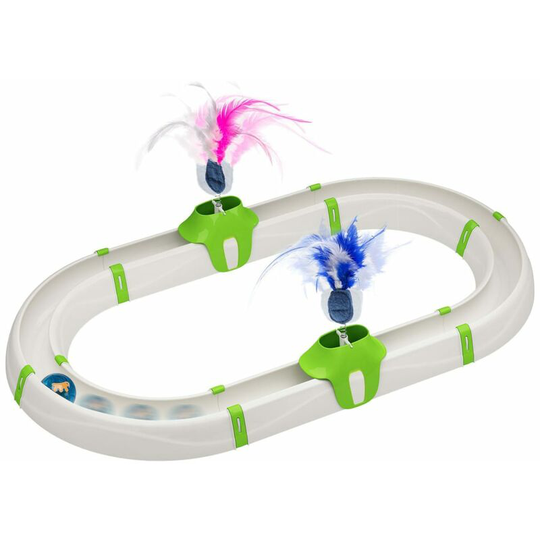 Circuit Fun Cat Toy Turbine White Ferplast White