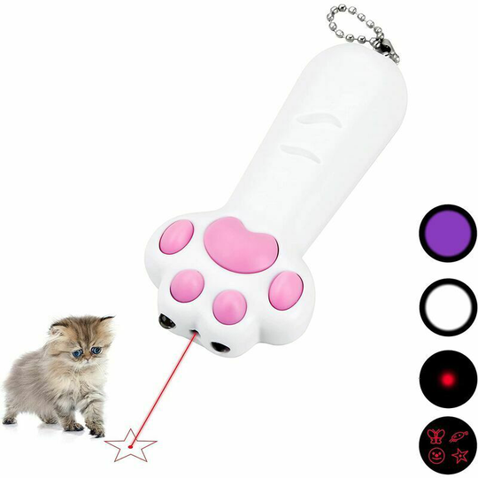 Usb led Pointer Three in One Function 7 in 1 led Pointer Interactive Cat and Dog Claw Toy