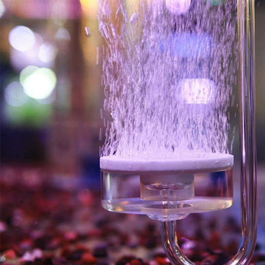 Airstone aquarium diffuser, bubble diffuser for hydroponics, CO2 spray diffuser for aquatic plants in aquariums - Litzee