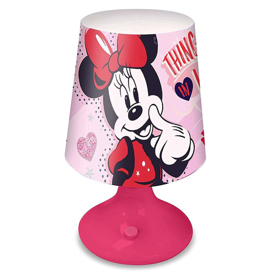 Minnie Mouse Pink Table Lamp
