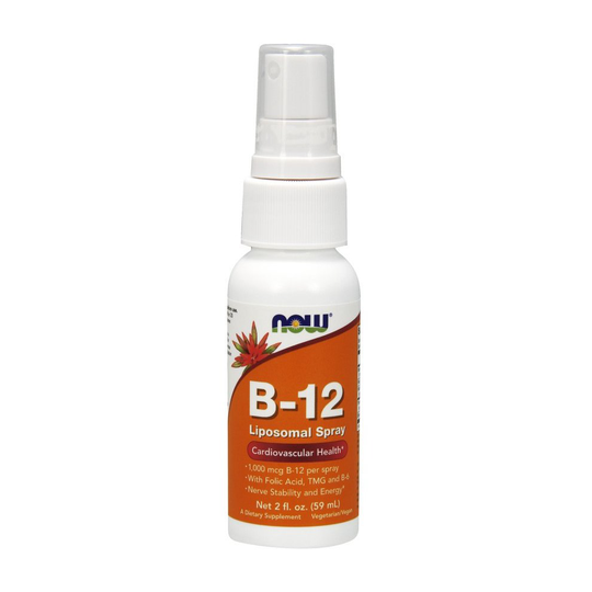 NOW Foods Vitamin B-12, Liposomal Spray - 59 ml.