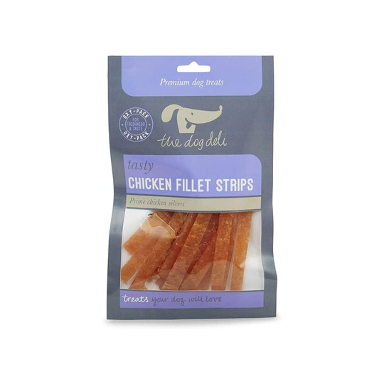Petface The Dog Deli Chicken Fillet Strips for Dogs, 100g