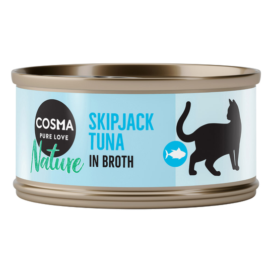 Cosma Nature 6 x 70g - Skipjack Tuna