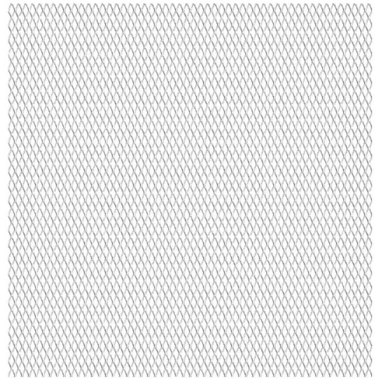 Asupermall - Garden Wire Fence Stainless Steel 50x50 cm 30x17x2.5 mm