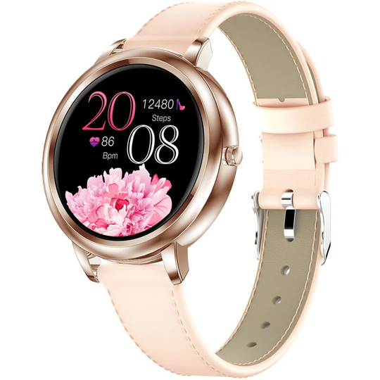 Superseller - Smart Watch for Women 1.09-inch Touchscreen Heart Rate Blood Pressure Monitoring Secientific Sleep Multi-Sport Modes Remote Camera